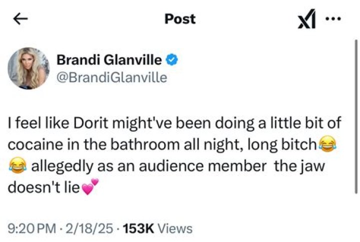 Brandi Glanville Admits To Cocaine Use On ‘RHOBH’