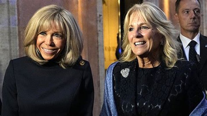 Jill Biden & Brigitte Macron Twin In Black Outfits In Italy: Photos – Hollywood Life