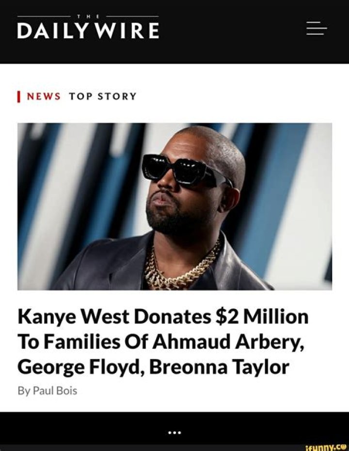 Kanye West Makes $2 Mil Donation To George Floyd & More Victims’ Families – Hollywood Life