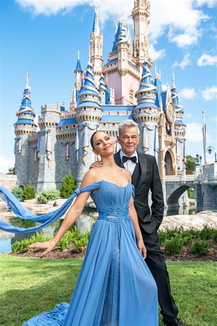 Katharine McPhee Channels Cinderella In Blue Gown For Disney Christmas Special: Photo