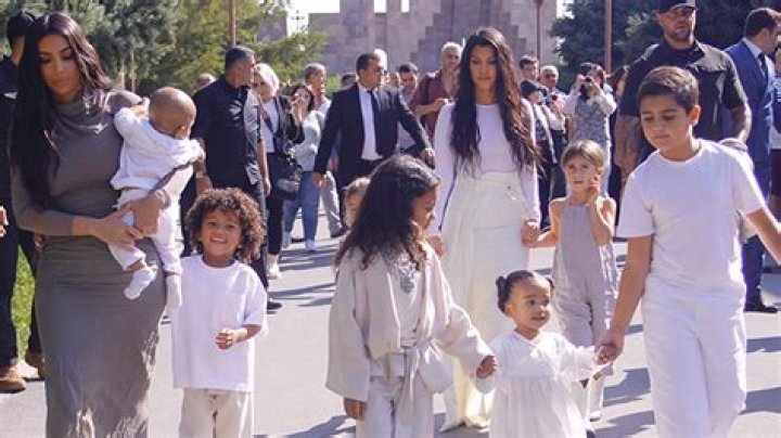 Kim & Kourtney Kardashians’ Kids Get Baptized In Armenia — See Pics – Hollywood Life