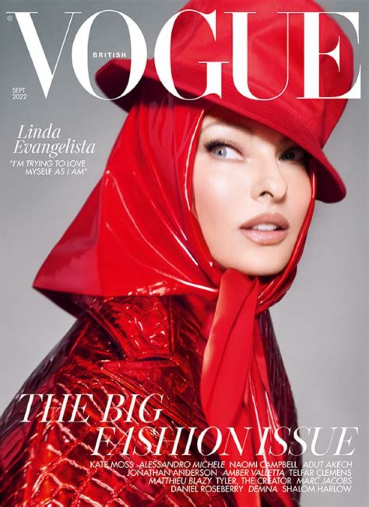 Linda Evangelista’s Face & Neck Taped On British ‘Vogue’ Cover: Photos – Hollywood Life