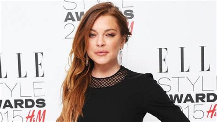 Lindsay Lohan Stuns In Little Black Dress At Her Engagement Party With Bader Shammas