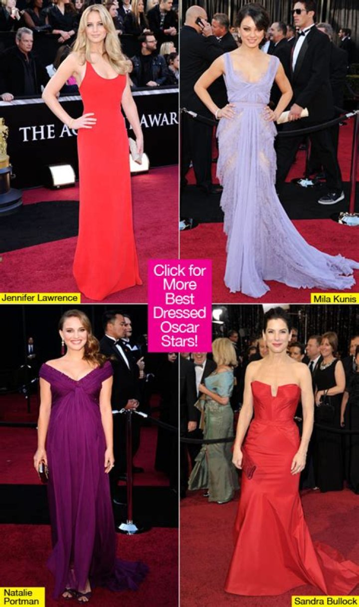 Oscars Best Dressed 2011
