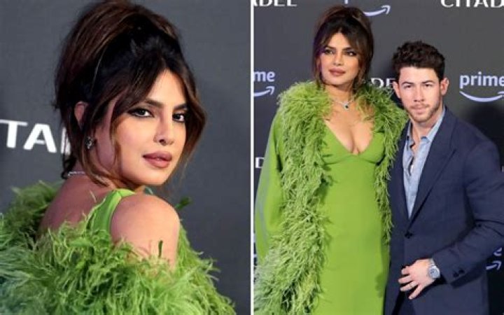 Priyanka Chopra Looks Gorgeous In Green Dress As She & Nick Jonas Play With Adorable Niece, 2