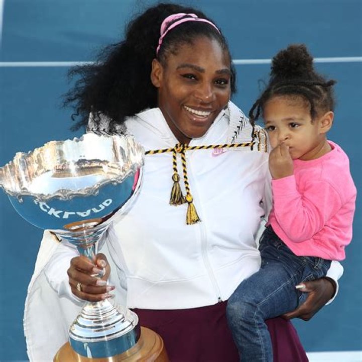 Serena Williams Teaches Her Daughter, Olympia, The Secret To The Perfect Tennis Swing — Watch
