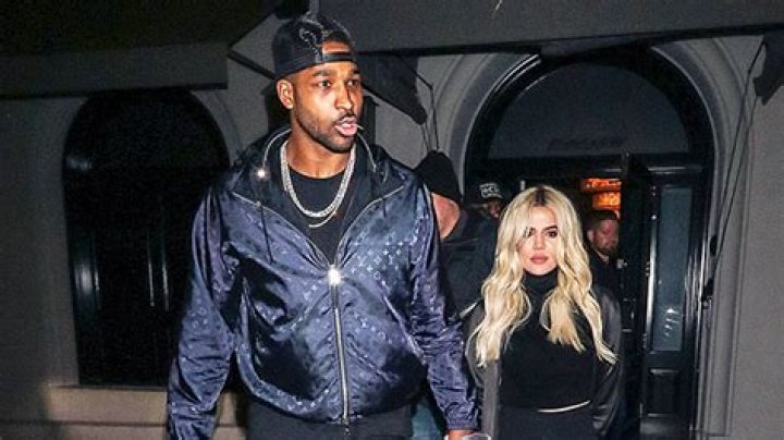 Tristan Thompson Kisses Khloe Kardashian While Holding Her In His Arms At Kim’s Surprise Party